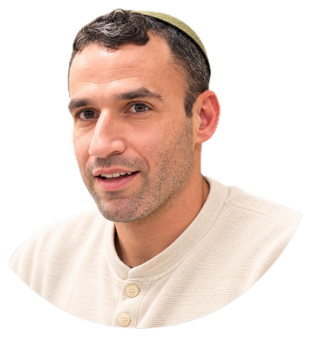 תמונת פנים של בוגר בית המדרש דרך עמ״י